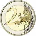2 Euro 2014, KM# 345, Belgium, Philippe, 100th Anniversary of the Beginning of World War I